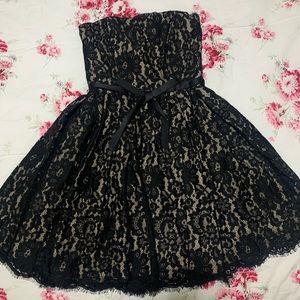 Black Lace Party Dress
